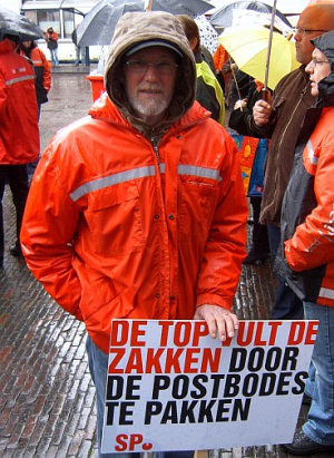 Acties postbodes TNT