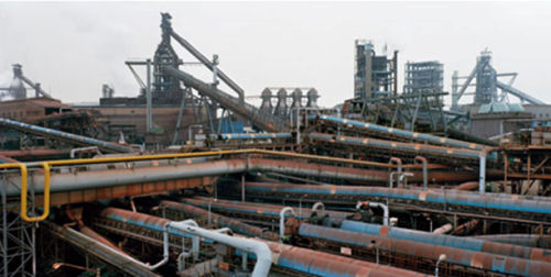 Hoogovens en staalfabrieken van Bao