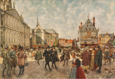 De Dam in Amsterdam
