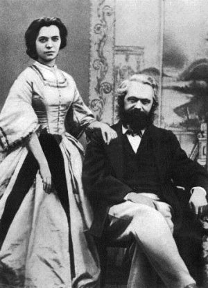 Karl Marx en Jenny von Westfalen