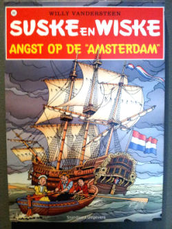 Titelpagina Suske en Wiske - Angst op de 