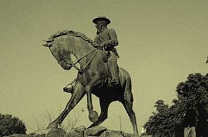 Ruiterbeeld van Generaal Koos de la Rey. 1847-1914