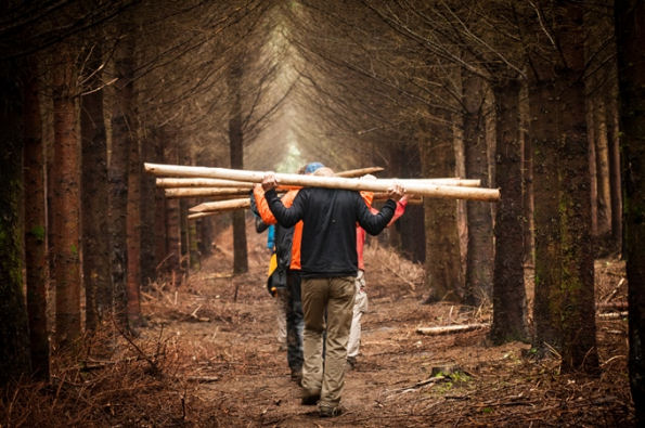 Foto 'Kruisweg' in het bos