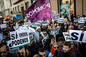 Foto demo Podemos