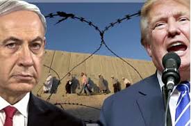 Fotomontage Netanyahu en Trump