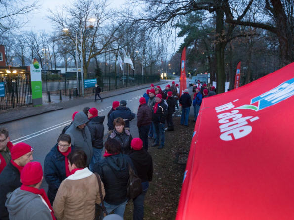 Foto FNV in Actie in Wezep