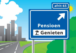 Afrit 65 naar strand  Pensioen genieten