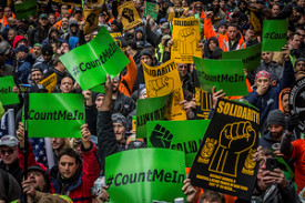 Demonstratie #CountMeIn