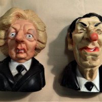 Thatcher Reagan karikaturen