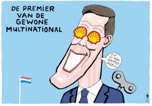 Rutte met Shell ogen ... tot in mijn vezels