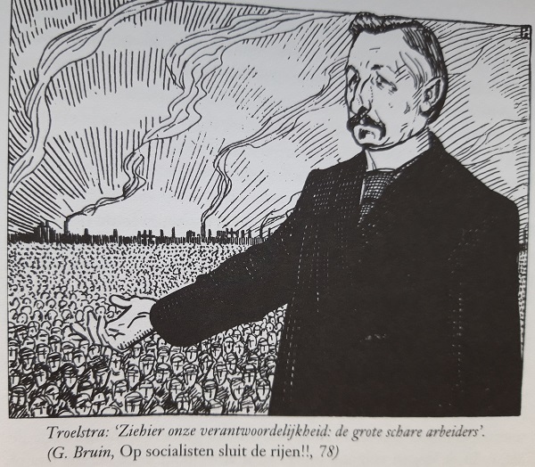 Spotprent over Troelstra