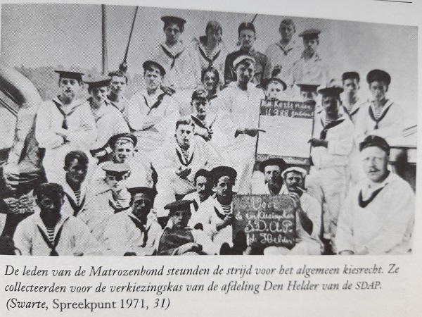 Foto van leden van de Matrozenbond