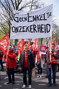 Spandoek Geen ENKELtje onzekerheid