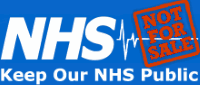 Logo Keep our NHS publice - not for sale