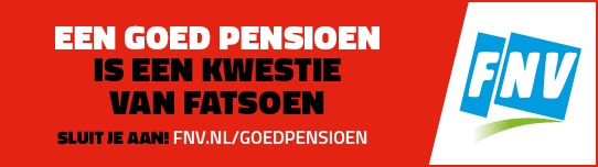 Banner FNV Goed pensioen gewoon doen!