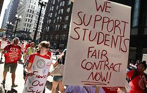 Demo voor eerlijke studentencontracten