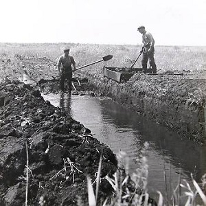 Foto van baggelaars