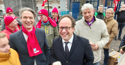 Elzinga, Koolmees en FNV Actievoerders