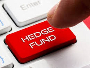 Knop Hedge Fund op toetsenbord