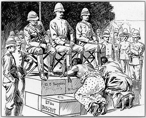 Afbeelding politieke prent