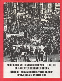 Foto demo Amsterdam