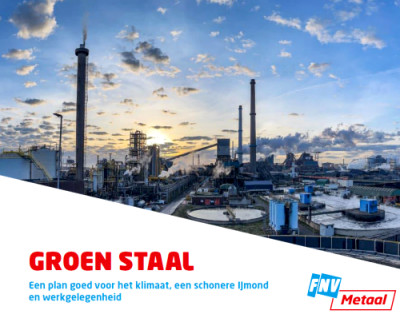 Voorkant rapport Groenstaal FNV Metaal
