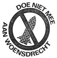Logo Doe niet mee aan Woensdrecht