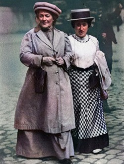 clara Zetkin en Rosa Luxemburg