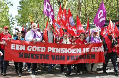 pensioendemonstratie