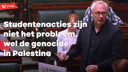 Studentenacties zijn niet het probleem, wel de genocide in Palestina
