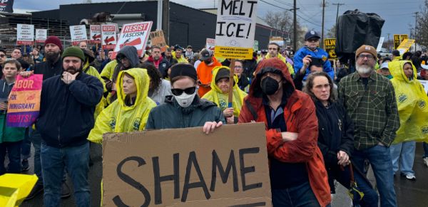 demonstratie Amerika