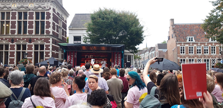 Manifestatie centrum Utrecht