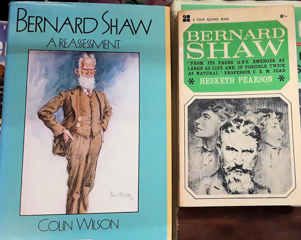 Titelpagina's biographien Bernard Shaw