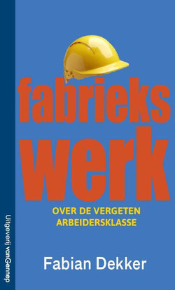 Titel pagina fabriekswerk met gele helm