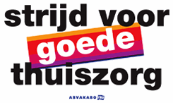 Logo steun de strijd voor de thuiszorg