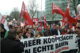 Foto actie campagne Koopkracht en Echte banen