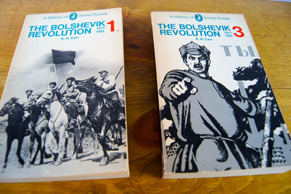 Foto van omslagen boeken