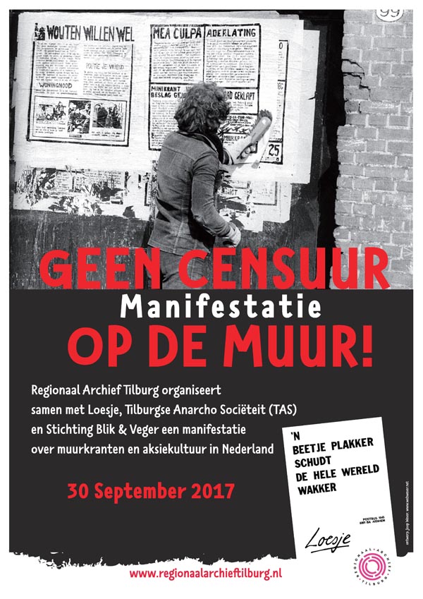 Poster van de manifestatie
