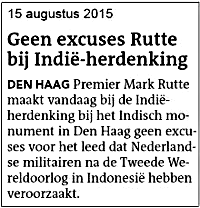 Rutte boedt geen excuses aan