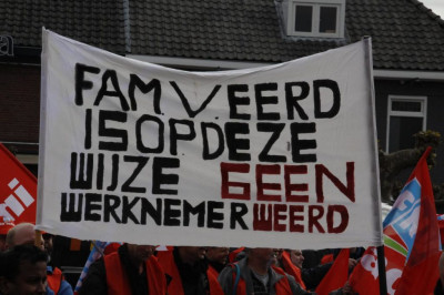 Spandoek Fam van de Veert is op deze wijze geen werknemer weerd