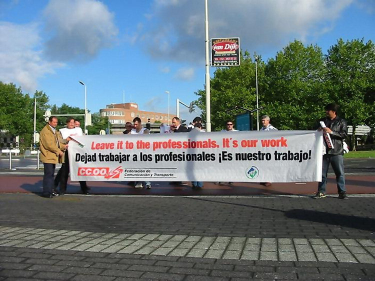 Demonstratie 29 september 2003, Rotterdam