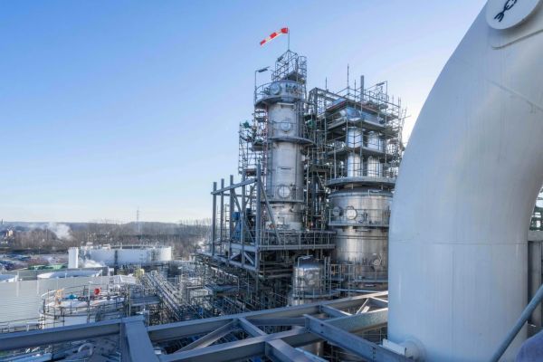 Steelanol installatie