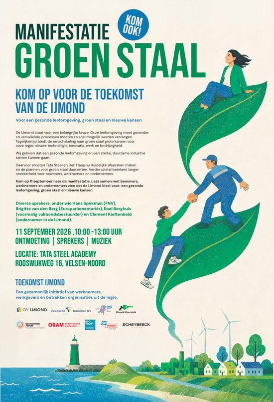 Affiche Manifestatie Groenstaal